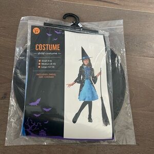 Meijer witch child costume. NWT small 4-6(hang)